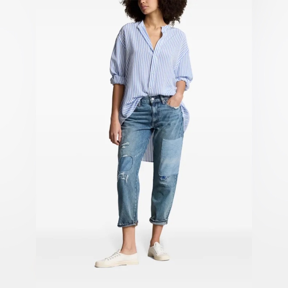 Ralph Lauren Blue Boyfriend Jeans Light Wash